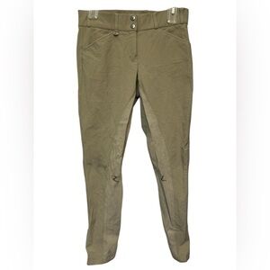 Women's Olive Riding Breech Pants